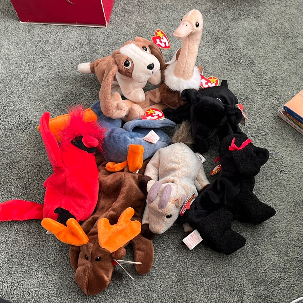 RARE COLLECTION!
TY Beanie Babies Plush Toy Collection